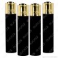 Clipper Large Fantasia Black Gold Cap - 4 Accendini [TERMINATO]