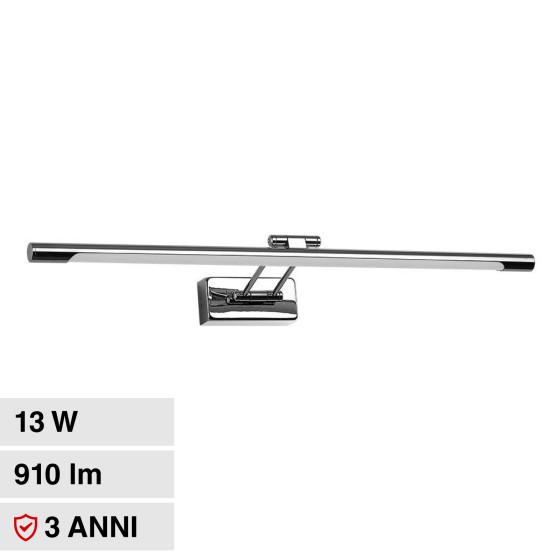 Lampada LED da Specchio 13W VT-7012 SMD Colore Cromo V-Tac Lampada LED da Specchio 13W VT-7012 SMD Colore Cromo V-Tac