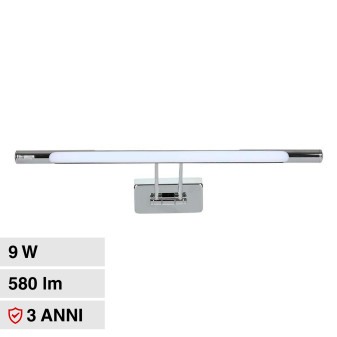 VT-7008 Lampada LED da Specchio 9W SMD Cromo V-Tac Gallery