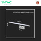 Immagine 8 - V-Tac Gallery VT-7008 Lampada LED SMD da Specchio 9W Wall Light Colore Cromo - SKU 213985 / 213894