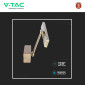 Immagine 11 - V-Tac Gallery VT-7009 Lampada LED SMD da Specchio 9W Wall Light Colore Bronzo - SKU 213983 / 213901
