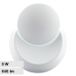 Immagine 1 - V-Tac VT-757 Lampada LED da Muro 5W SMD Applique Rotante Colore Bianco - SKU 217093