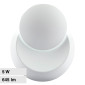 V-Tac VT-757 Lampada LED da Muro 5W SMD Applique Rotante Colore Bianco - SKU 217093