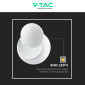 Immagine 9 - V-Tac VT-757 Lampada LED da Muro 5W SMD Applique Rotante Colore Bianco - SKU 217093