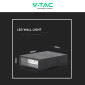 Immagine 7 - V-Tac VT-844 Lampada LED da Muro 4W Wall Light SMD Applique IP65 Colore Nero - SKU 218561 / 218563