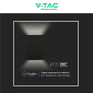 Immagine 9 - V-Tac VT-844 Lampada LED da Muro 4W Wall Light SMD Applique IP65 Colore Nero - SKU 218561 / 218563