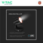 Immagine 8 - V-Tac VT-806 Lampada LED da Parete 5W SMD Applique Orientabile Colore Nero - SKU 218251 / 218253
