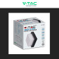 Immagine 11 - V-Tac VT-828 Lampada LED da Muro 12W Wall Light SMD Applique IP65 Colore Nero Forma Quadrata - SKU 218543 / 218544