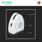 Immagine 7 - V-Tac VT-8067 Kit Bedlight Striscia LED Flessibile 4,2W SMD 12V Dimmerabile Sensore e Alimentatore - Bobina da 1,2m - SKU 212549