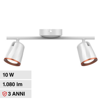 VT-812 Lampada LED da Parete 10W Applique Orientabile V-Tac