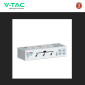 Immagine 10 - V-Tac VT-813 Lampada LED da Parete 13,5W SMD Wall Light Colore Nero Applique con Teste Orientabili - SKU 218271 / 218273