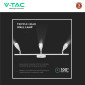 Immagine 8 - V-Tac VT-813 Lampada LED da Parete 13,5W SMD Wall Light Colore Bianco Applique con Teste Orientabili - SKU 218270 / 218272