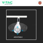 Immagine 9 - V-Tac VT-813 Lampada LED da Parete 13,5W SMD Wall Light Colore Bianco Applique con Teste Orientabili - SKU 218270 / 218272
