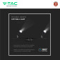 Immagine 6 - V-Tac VT-810 Lampada LED da Parete 9W SMD Wall Light Colore Nero Applique con Teste Orientabili - SKU 218269
