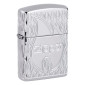 Immagine 1 - Zippo Accendino a Benzina Ricaricabile ed Antivento con Fantasia Flame Design- mod. 48838