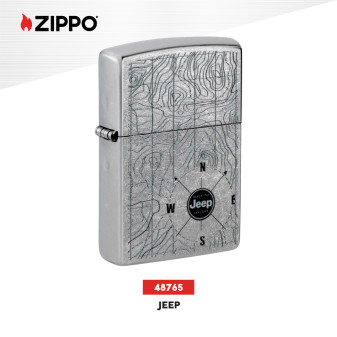 Accendino Zippo mod. 48765 Fantasia Jeep Ricaricabile