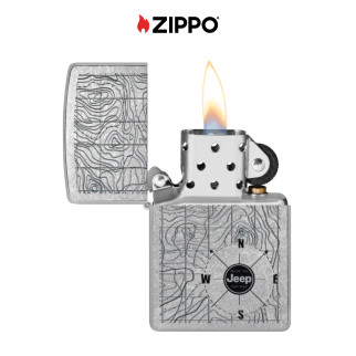 Accendino Zippo mod. 48765 Fantasia Jeep Ricaricabile