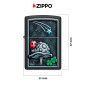 Immagine 4 - Zippo Accendino a Benzina Ricaricabile ed Antivento con Fantasia Ladybug Design - mod. 48724