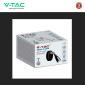 Immagine 10 - V-Tac VT-805 Lampada LED da Parete 4,5W SMD Wall Light Colore Bianco Applique con Testa Orientabile - SKU 218262 / 218264