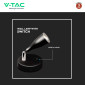 Immagine 9 - V-Tac VT-805 Lampada LED da Parete 4,5W SMD Wall Light Colore Nero Applique con Testa Orientabile - SKU 218676 / 218678