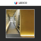 Immagine 4 - LEDCO Controller Dimmer Touch Wireless in Vetro da Parete per Strisce LED Runner Colore Bianco - mod. CT610/P