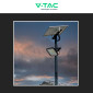 Immagine 6 - V-Tac VT-411 Faro LED 10W Faretto IP65 con Pannello Solare Sensore Crepuscolare di Movimento e Telecomando - SKU 10314 / 10313