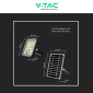 Immagine 8 - V-Tac VT-411 Faro LED 10W Faretto IP65 con Pannello Solare Sensore Crepuscolare di Movimento e Telecomando - SKU 10314 / 10313