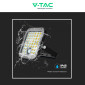 Immagine 14 - V-Tac VT-411 Faro LED 10W Faretto IP65 con Pannello Solare Sensore Crepuscolare di Movimento e Telecomando - SKU 10314 / 10313