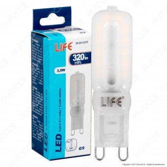Life Lampadina LED G9 3,5W Bulb - mod. 39.931127C / 39.931127N /