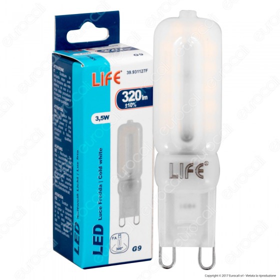 Life Lampadina LED G9 3,5W Bulb