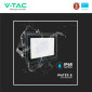 Immagine 14 - V-Tac VT-138 Faro LED Floodlight 30W SMD IP65 Chip Samsung Colore Nero - SKU 20310 / 20311 / 20312