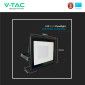 Immagine 9 - V-Tac VT-158 Faro LED Floodlight 50W SMD IP65 Chip Samsung Colore Nero - SKU 20313 / 20314 / 20315
