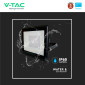 Immagine 14 - V-Tac VT-158 Faro LED Floodlight 50W SMD IP65 Chip Samsung Colore Nero - SKU 20313 / 20314 / 20315