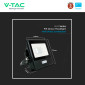 Immagine 10 - V-Tac VT-118S Faro LED Floodlight 10W SMD IP65 Chip Samsung Sensore di Movimento e Crepuscolare Nero - SKU 20256 / 20257 / 20258