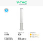 Immagine 4 - V-Tac VT-820 Lampada LED da Giardino 10W COB CREE Lampione Bollard da Terra IP65 Colore Bianco - SKU 128325 / 128326