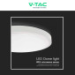 Immagine 8 - V-Tac VT-8630 Plafoniera LED Rotonda 36W SMD IP44 Sensore di Movimento e Crepuscolare Colore Bianco - SKU 76651