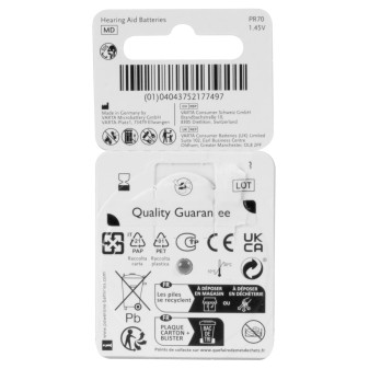 Powerone Misura 10 - Batterie per Apparecchi Acustici