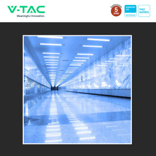 Tubo LED Prismatico Plafoniera 10W 30cm VT-8-10 V-Tac Pro
