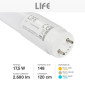 Immagine 5 - Life Tubo LED T8 G13 17,5W SMD Lampadina 120cm con Starter - mod. 39.968120C / 39.968120N / 39.968120F