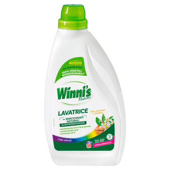 Winni's Naturel Lavatrice Detersivo Liquido ai Fiori di Arancio e Sandalo per...