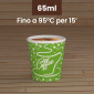Immagine 2 - Bicchierini da Caffè in Carta Riciclabile con Fantasia CoffeeCup Mix da 65ml - Confezione da 200 Bicchieri