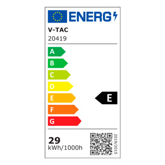 VT-629-1 6 Pannelli LED Quadrati 29W SMD Samsung V-Tac Pro