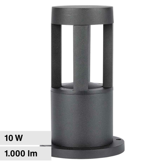 VT-830 Lampada LED Giardino 10W COB CREE Nera IP65 V-Tac VT-830 Lampada LED Giardino 10W COB CREE Nera IP65 V-Tac