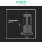 Immagine 8 - V-Tac VT-830 Lampada LED da Giardino 10W COB CREE Lampione Bollard da Terra IP65 Colore Nero - SKU 128322 / 128323 / 128324