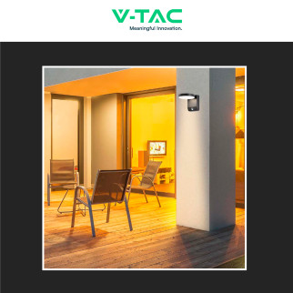 VT-11020S Lampada LED da Muro 17W IP65 Sensore PIR V-Tac