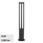 Immagine 1 - V-Tac VT-820 Lampada LED da Giardino 10W COB CREE Lampione Bollard da Terra IP65 Colore Nero - SKU 128333