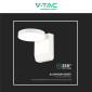 Immagine 8 - V-Tac VT-11020 Lampada LED da Muro 17W Wall Light SMD Applique IP65 Colore Bianco - SKU 2950 / 2951