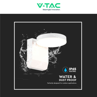 VT-11020 Lampada LED da Muro 17W SMD IP65 Bianca V-Tac