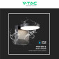 Immagine 9 - V-Tac VT-11020 Lampada LED da Muro 17W Wall Light SMD Applique IP65 Colore Nero- SKU 2952 / 2953