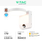 Immagine 4 - V-Tac VT-11020S Lampada LED da Muro 17W Wall Light SMD Applique IP65 con Sensore PIR di Movimento Bianca - SKU 2955 / 2954